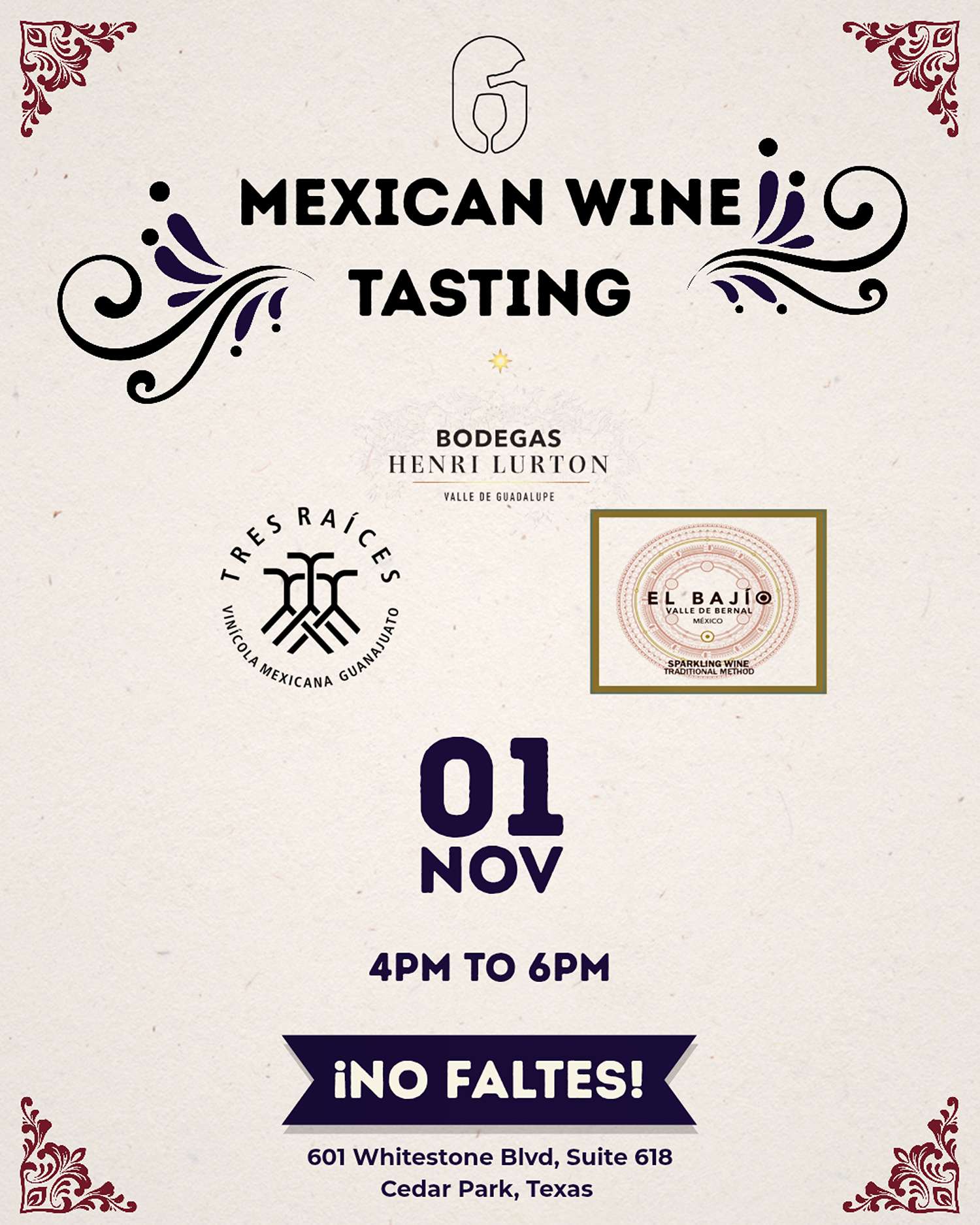 Mexican Wine Tasting